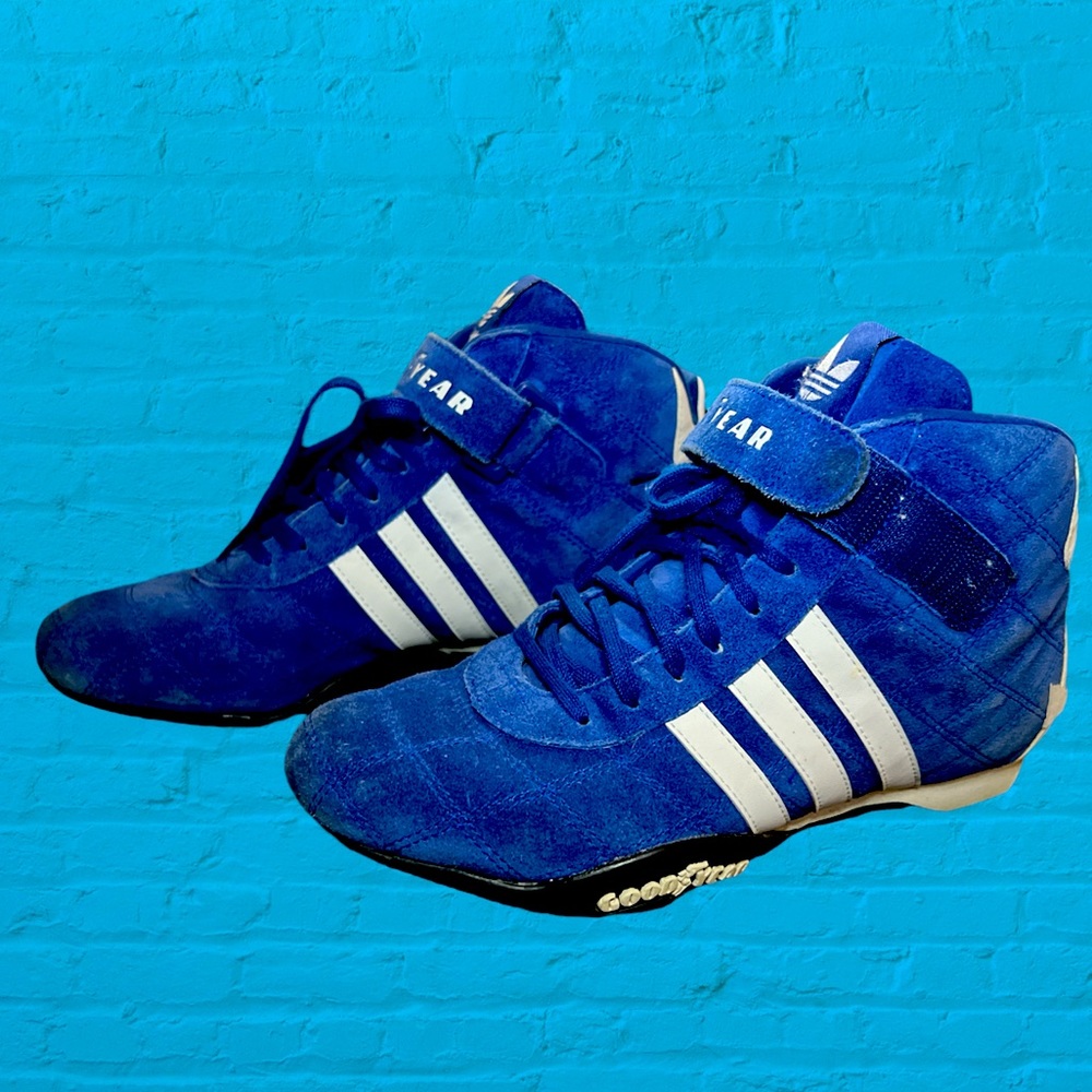 VINTAGE ADIDAS MONACO GOODYEAR RACING SHOE - SIZE 6.5 Women